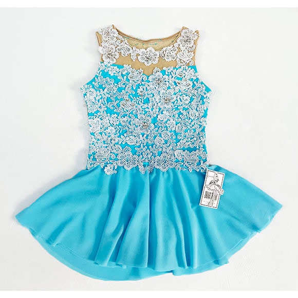 New Figure Skating Dress Size 14 (11~13t)